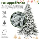 6_5FT-6FT-7FT-Pre-lit-Artificial-Christmas-Tree-1514-Branch-Tips-Automatic-Open-PE-PVC-Mixed
